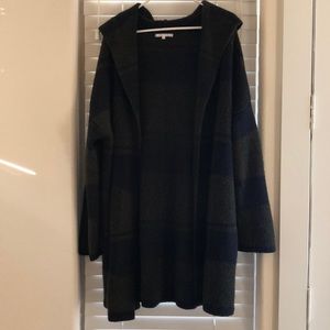 Oversized willow and clay duster sweater!